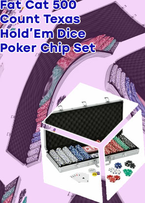 500 count poker chip set
