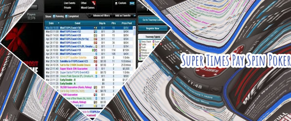 Super times play poker